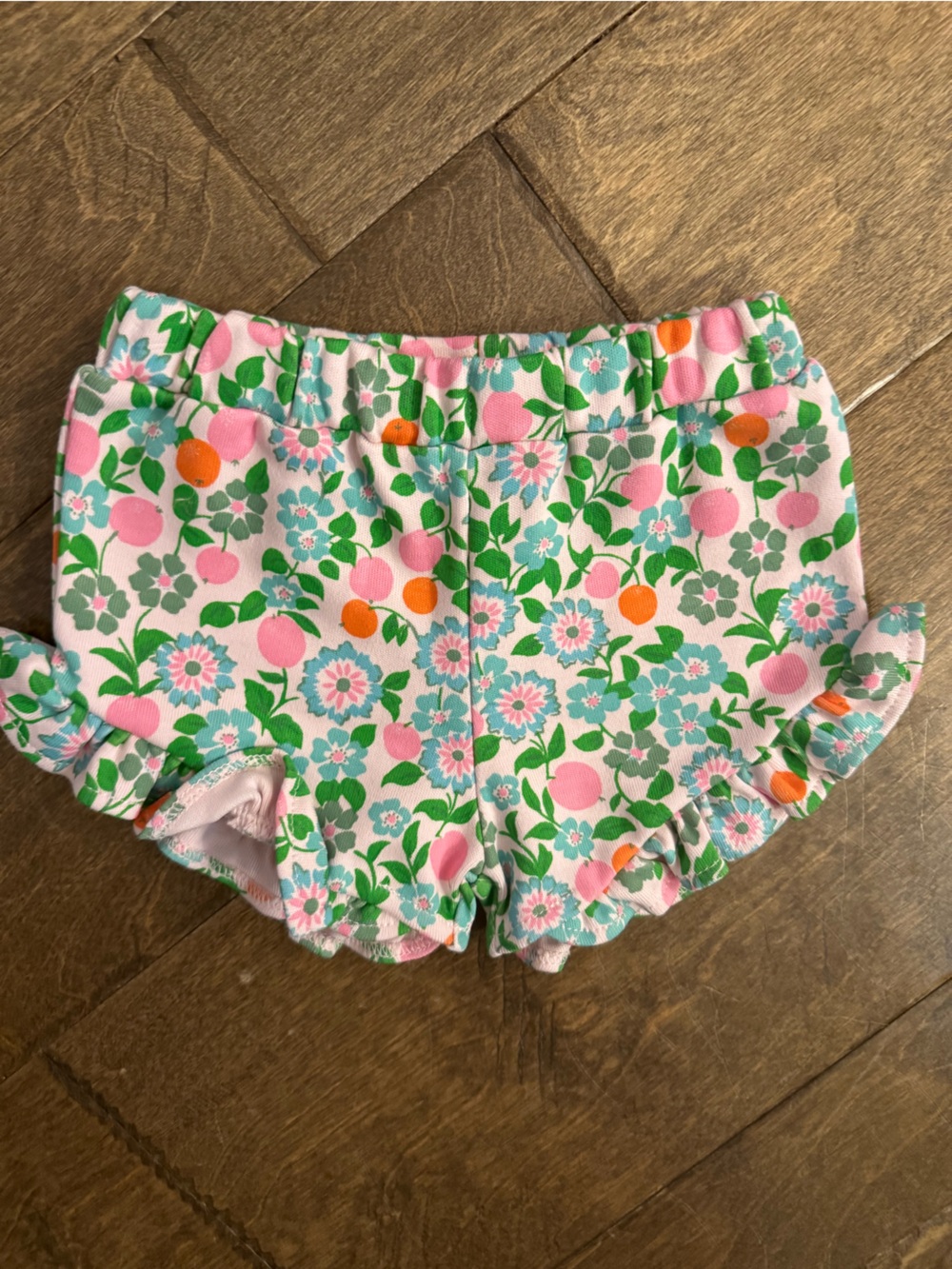 TBBC Beaufort Bonnet Shelby Anne Shorts Citrus Style 6-12M
